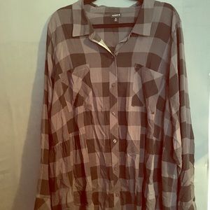 Torrid Plaid Button Up